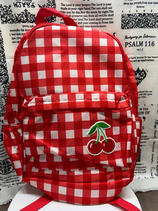 Other - NWOT Kids Red Cherry Backpack